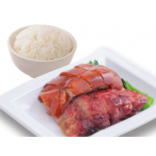 #9539【外賣自取】燒鵝雙拼飯（盒）